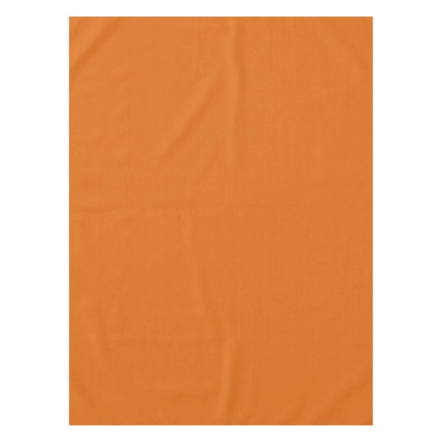 Pumpkin Orange Tischdecke (Vorderseite)