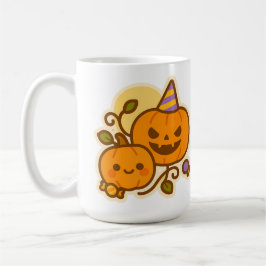 Pumpkin Pals - Kawaii Halloween Kaffeetasse