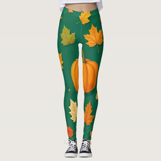 Pumpkin Parade Leggings (Vorderseite)