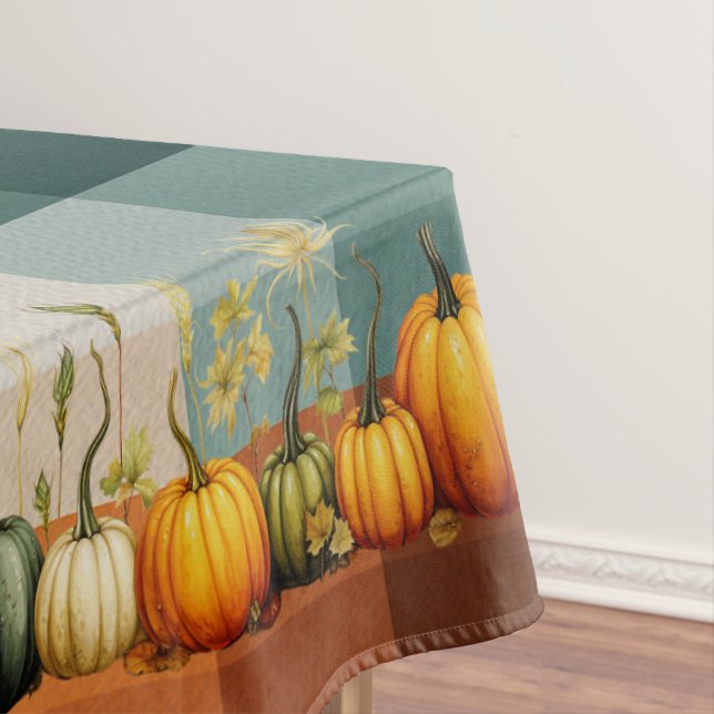 Pumpkin Party Halloween Erntedank Fall Nr. 1 Tischdecke (Beispiel)