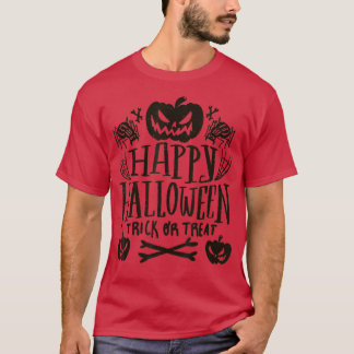 Pumpkin Party Night Costume Children Halloween Gho T-Shirt