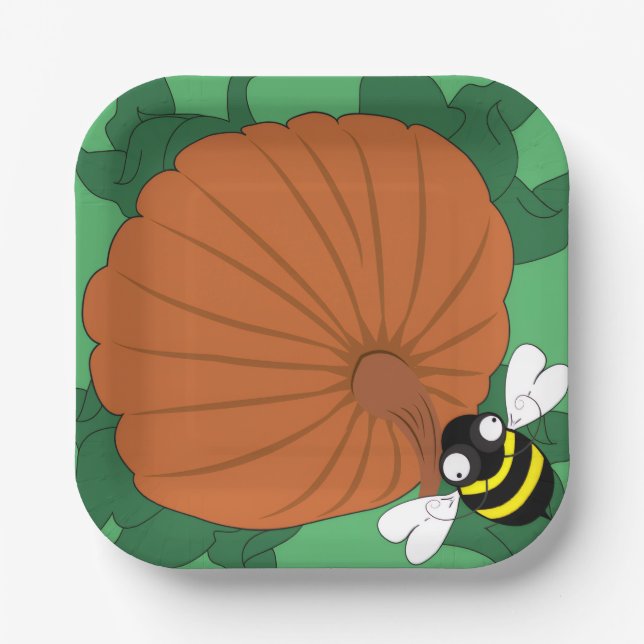 Pumpkin Party Paper Teller (Vorderseite)