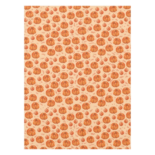 Pumpkin Party pattern Tablecloth Tischdecke (Vorderseite)