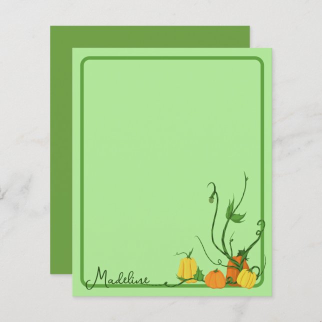 Pumpkin Patch (Vorne/Hinten)