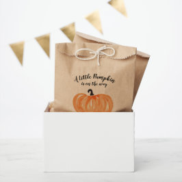 Pumpkin Patch Baby Dusche Geschenktütchen