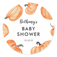Pumpkin Patch Baby Dusche