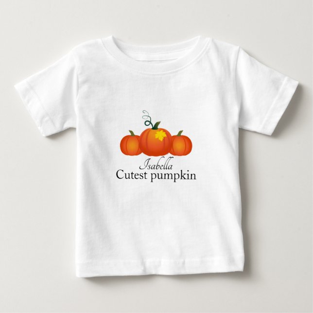 Pumpkin Patch Baby T-shirt (Vorderseite)