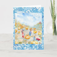 "Pumpkin Patch Card"
