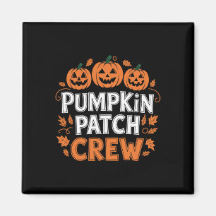Pumpkin Patch Crew Funny Pumpkin Patch Squad Danke Magnet