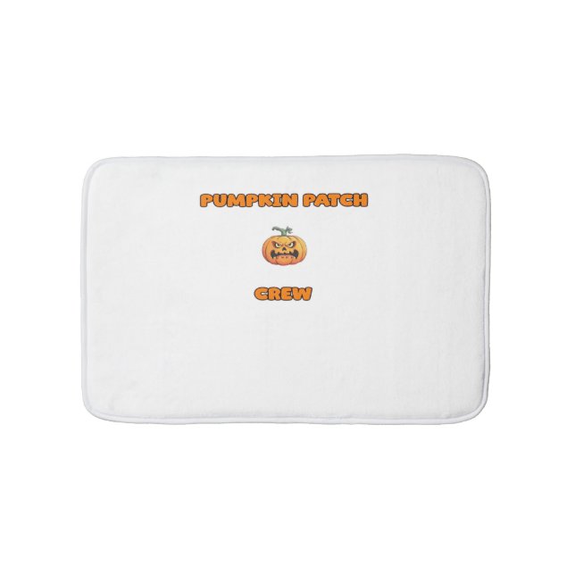 Pumpkin Patch Crew Matching Fall Outfits Classic T Badematte (Vorderseite)