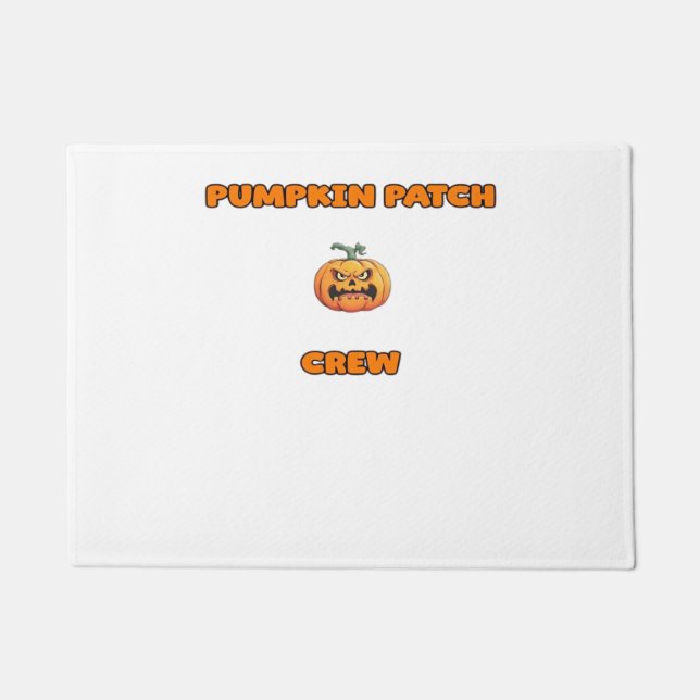 Pumpkin Patch Crew Matching Fall Outfits Classic T Fußmatte (Vorderseite)