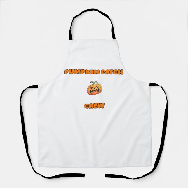 Pumpkin Patch Crew Matching Fall Outfits Classic T Schürze (Vorderseite)