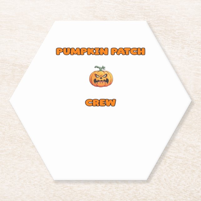 Pumpkin Patch Crew Matching Fall Outfits Classic T Untersetzer (Vorderseite)