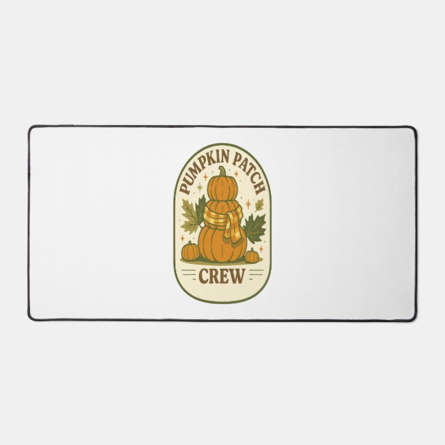 Pumpkin-Patch-Crew Schreibtischunterlage (Vorderseite)