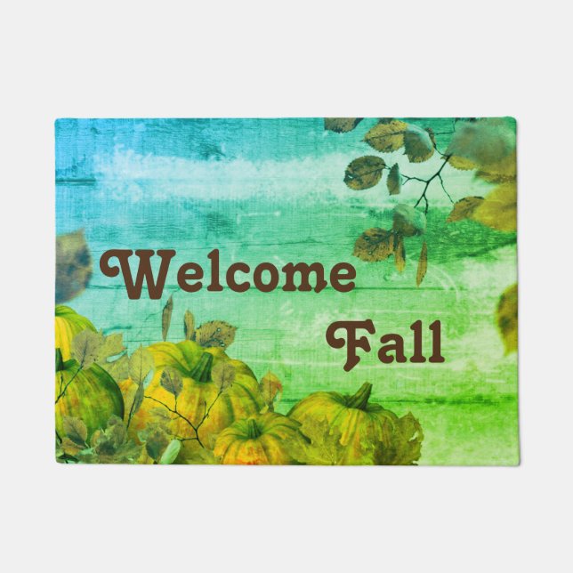Pumpkin Patch Door Mat Fußmatte (Vorderseite)