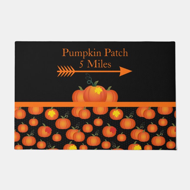 Pumpkin Patch Doormat Fußmatte (Vorderseite)