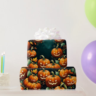 Pumpkin Patch Extravaganza Wrapping Paper Geschenkpapier
