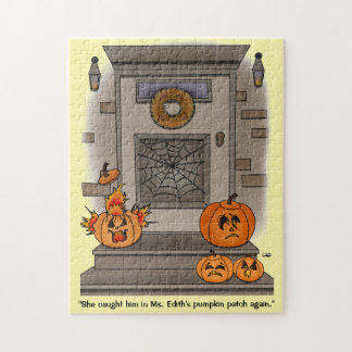 Pumpkin Patch Funny Jigsaw Puzzle