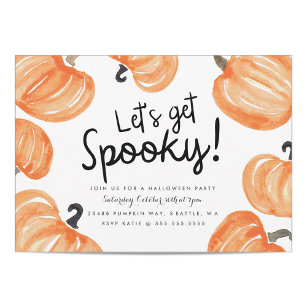 Pumpkin Patch Halloween-Party Einladung