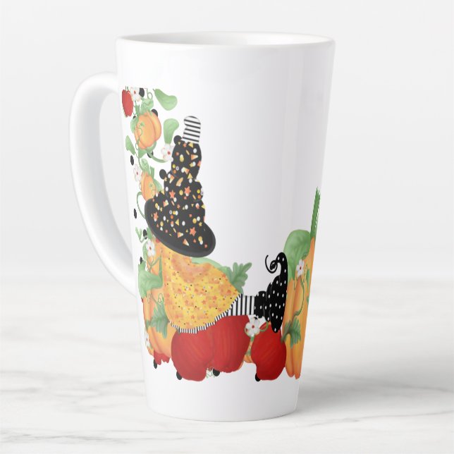Pumpkin Patch Hexe Milchtasse (Linke Ecke)