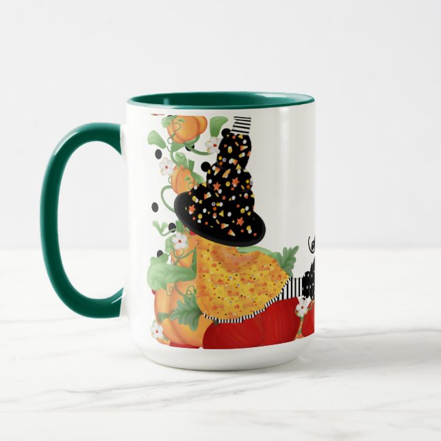 Pumpkin Patch Hexe Tasse (Links)