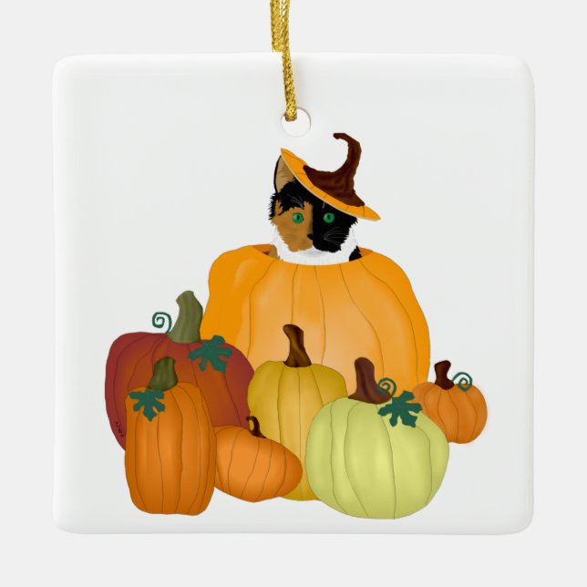 Pumpkin Patch Ornament (Vorderseite)
