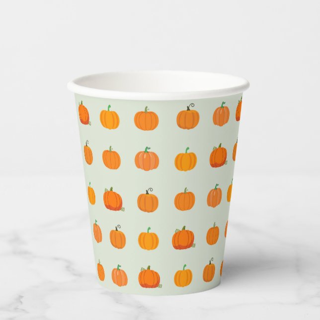 Pumpkin Patch Pappbecher (Vorderseite)
