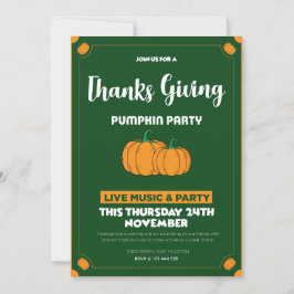 Pumpkin Patch Party Eine ernste Ansammlung Delikat Einladung