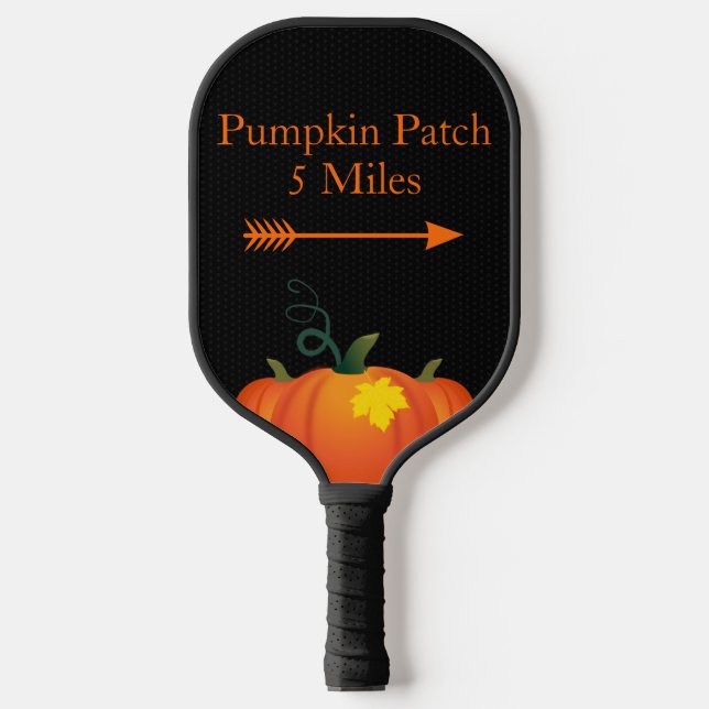 Pumpkin Patch Pickleball Schläger (Vorderseite)