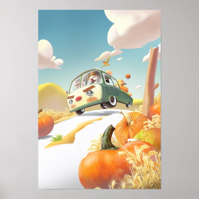 Pumpkin Patch Poster (Vorne)