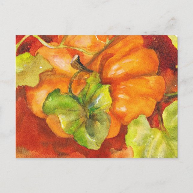 Pumpkin Patch Postkarte (Vorderseite)