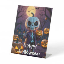 Pumpkin Patch Skeleton Companion