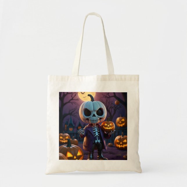 Pumpkin Patch Skeleton Companion Tragetasche (Vorne)