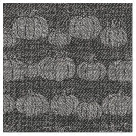 Pumpkin Patch Stripe - Tonal Charcoal Grey Stoff