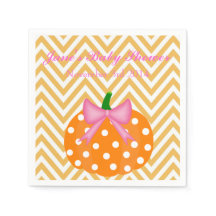Pumpkin Patch Themed Girl Babydusche