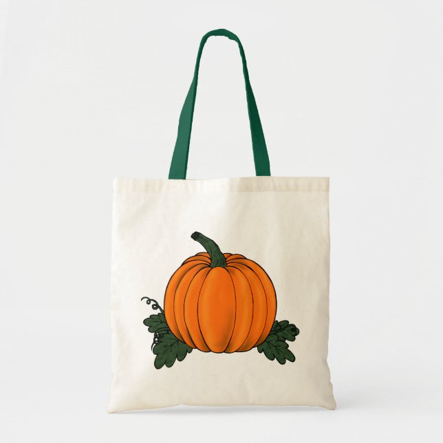 Pumpkin Patch Tote Bag Tragetasche (Vorne)