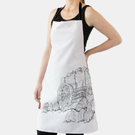 Pumpkin Patch Wagon Schürze