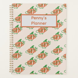 Pumpkin Personalisiert Planner Planer