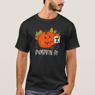 Pumpkin Pi Halloween Kostümmathematiktag T-Shirt