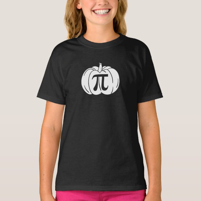 Pumpkin Pi Halloween T-Shirt (Vorderseite)