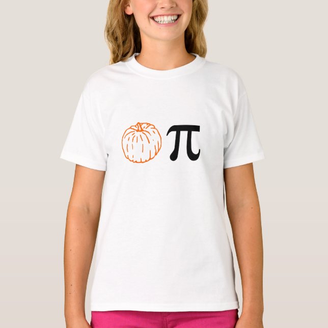 Pumpkin pi T - Shirt (Vorderseite)