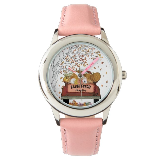 Pumpkin Picking-Crew Armbanduhr (Vorderseite)