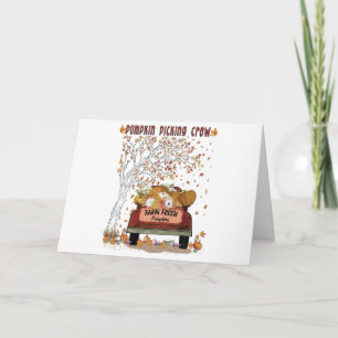 Pumpkin Picking-Crew Karte