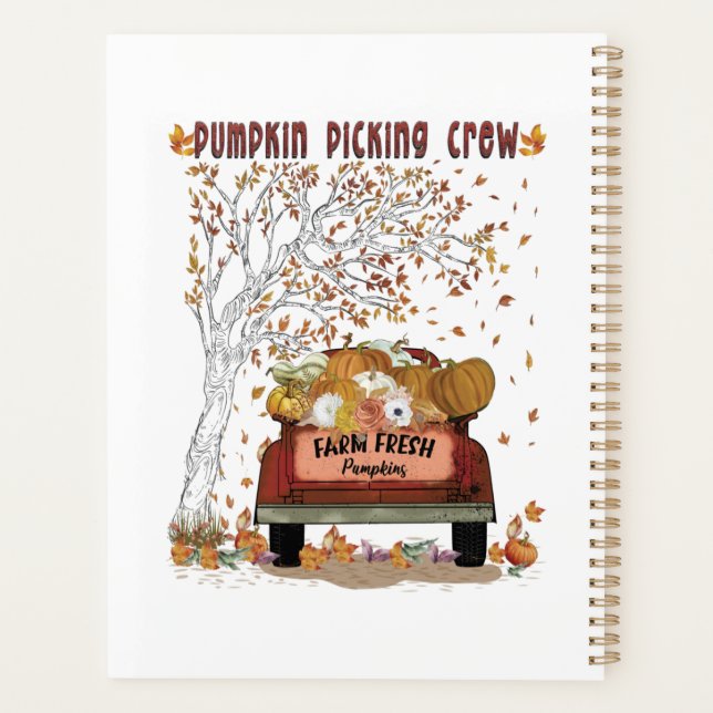 Pumpkin Picking-Crew Planer (Rückseite)