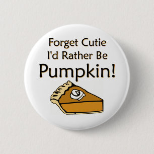 Pumpkin Pie Button