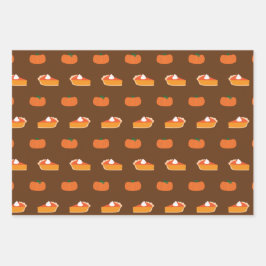 Pumpkin Pie Geschenkpapier Set