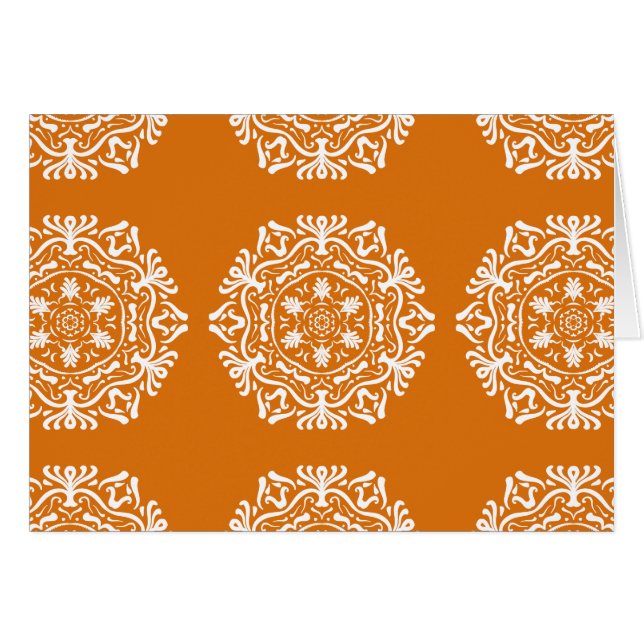 Pumpkin Pie Mandalla (Vorderseite (Horizontal))