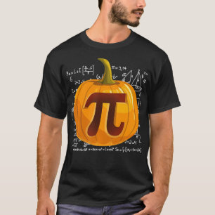 Pumpkin Pie Math Funny Halloween Erntedank Pi T-Shirt