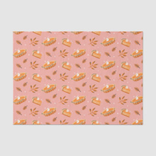 Pumpkin Pie Pattern Seidenpapier