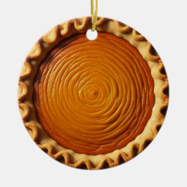 Pumpkin Pie Personalisierte Weihnachten Keramik Ornament